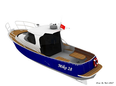 Gezinti ve Balıkçı teknesi tasarımı 